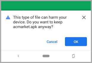 acmarket android alert