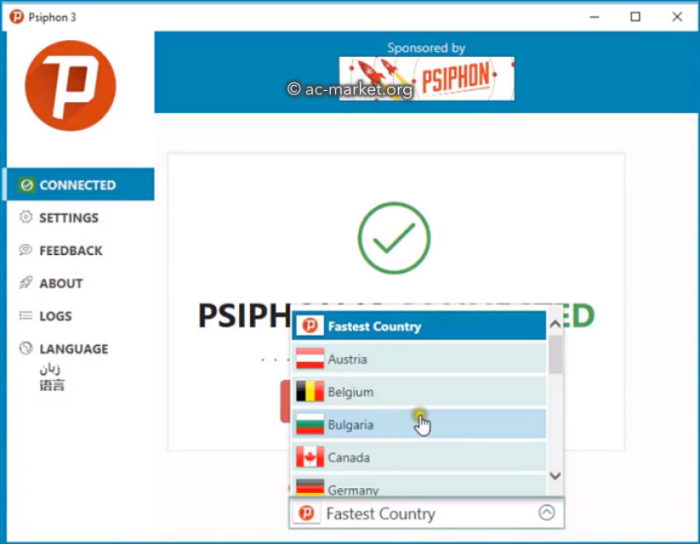 download psiphon for windows 10